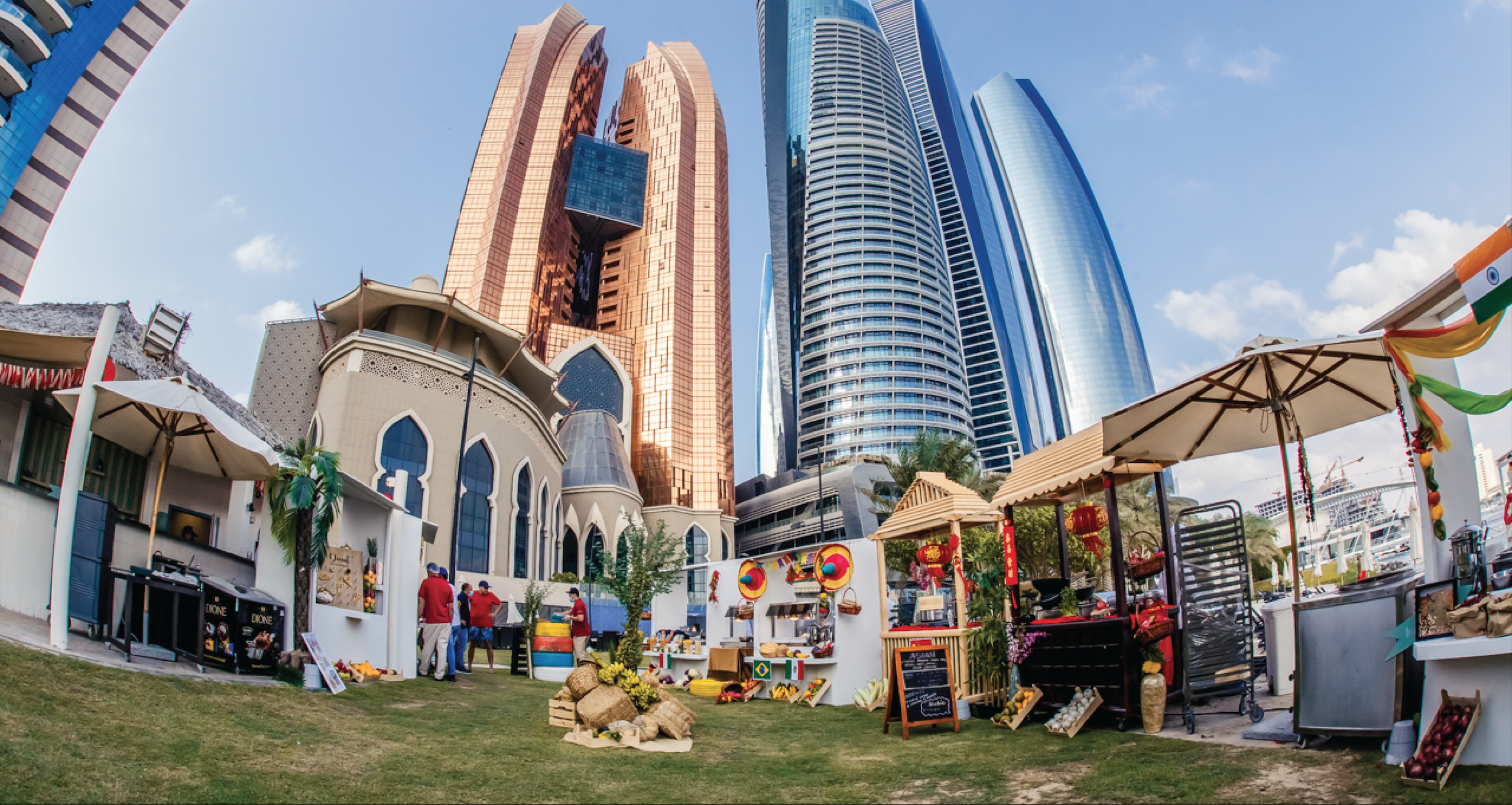 Bab Al Qasr Hotel launches a street food market