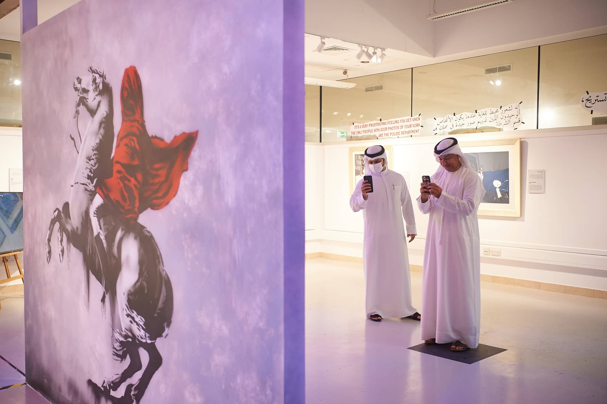 The world’s largest Banksy exhibition is now open in Dubai