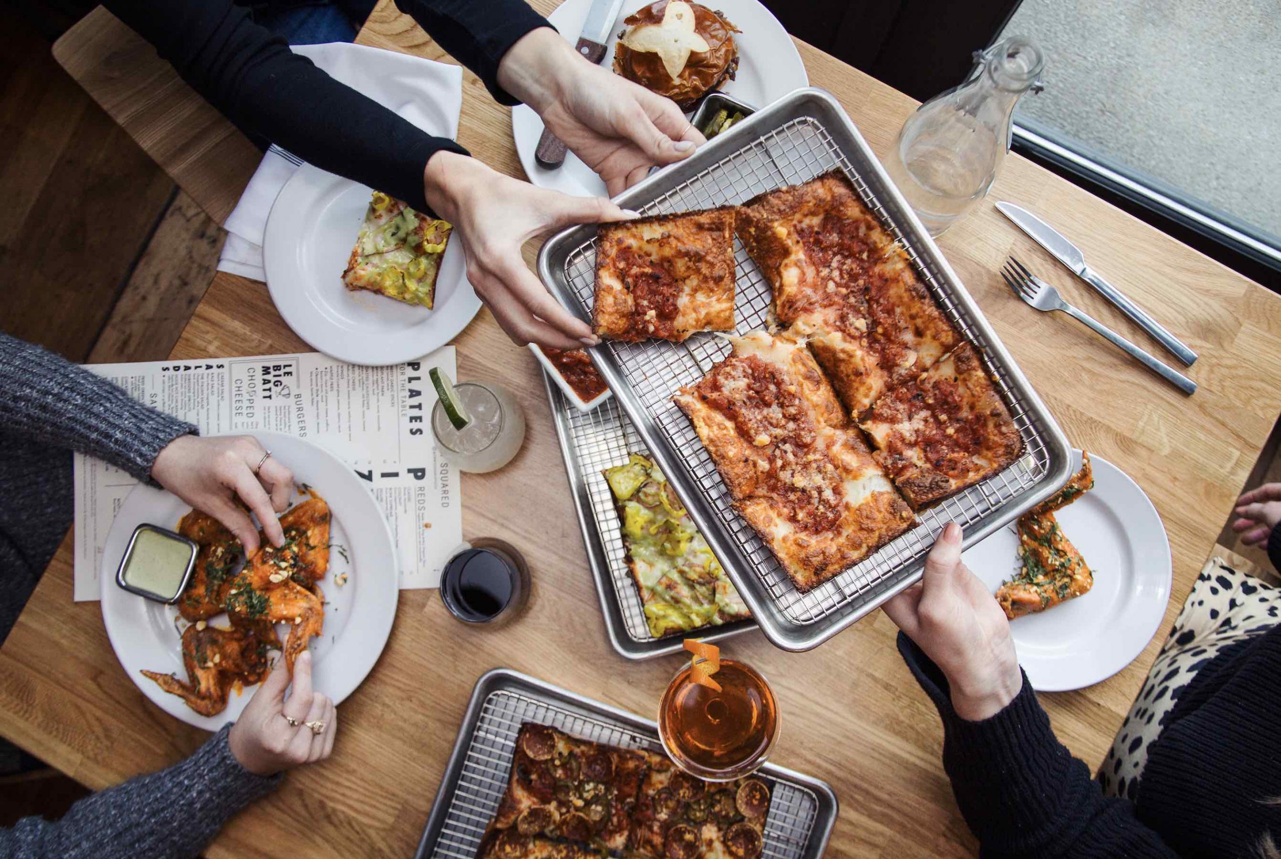 Celebrity favourite Emmy Squared Pizza opens in Dubai