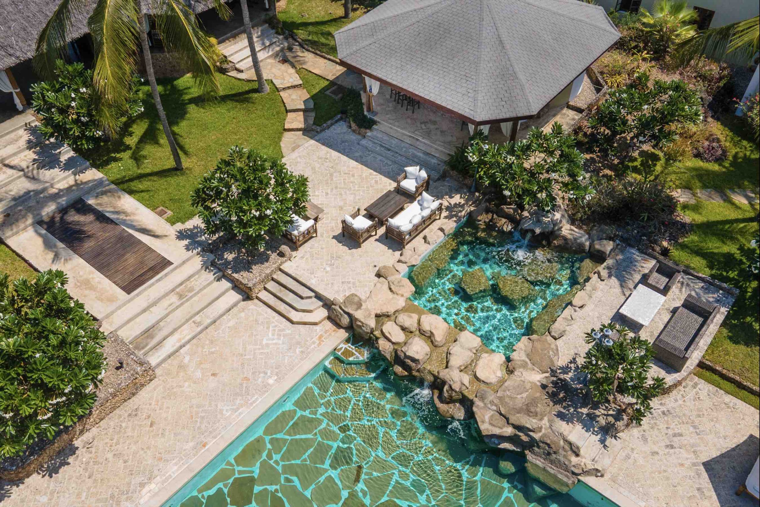 Billionaire have opened an idyllic beach resort in Kenya