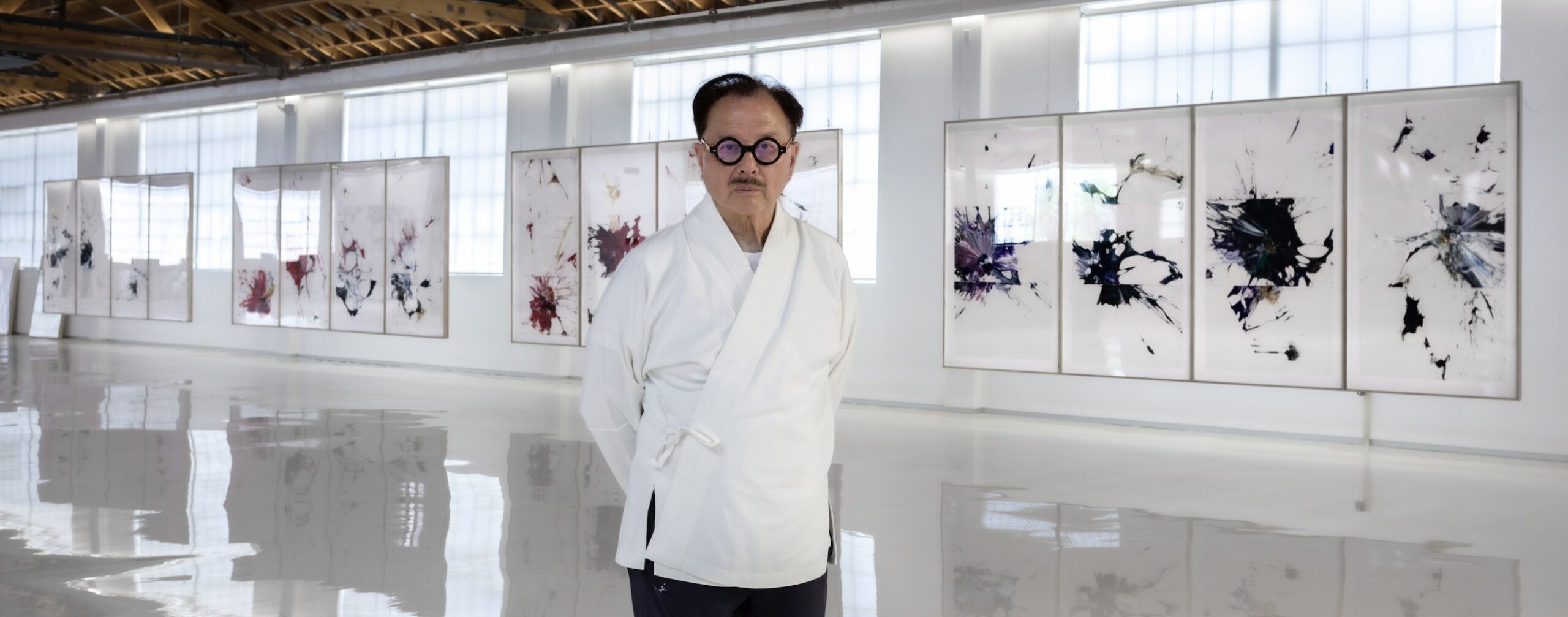 Restaurateur Michael Chow exhibits his paintings at Sotheby’s Dubai