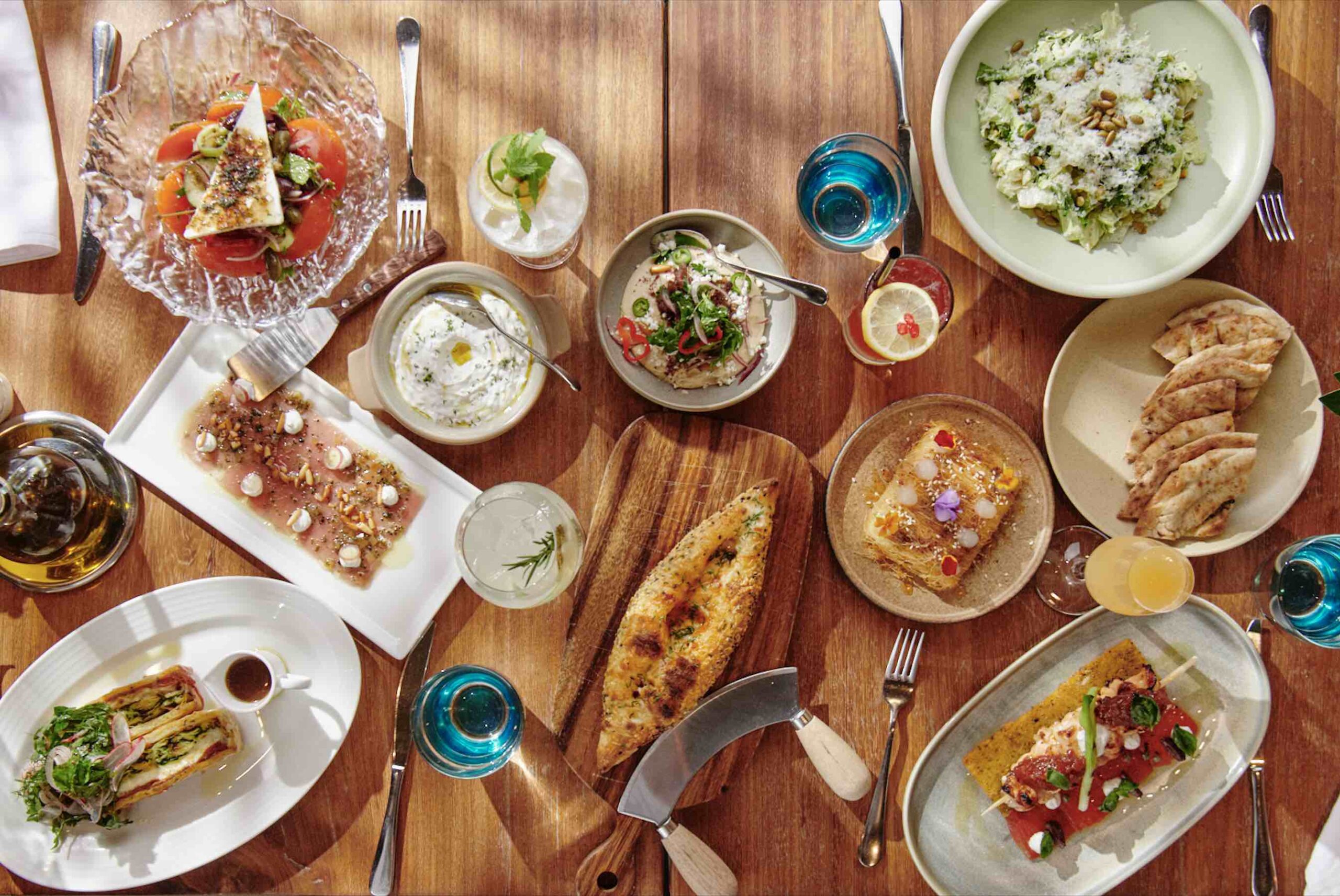 This Sunday brunch celebrates Mediterranean favourites