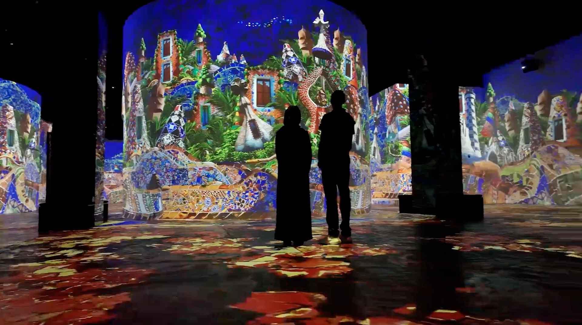 A new immersive art show opens at Infinity des Lumieres