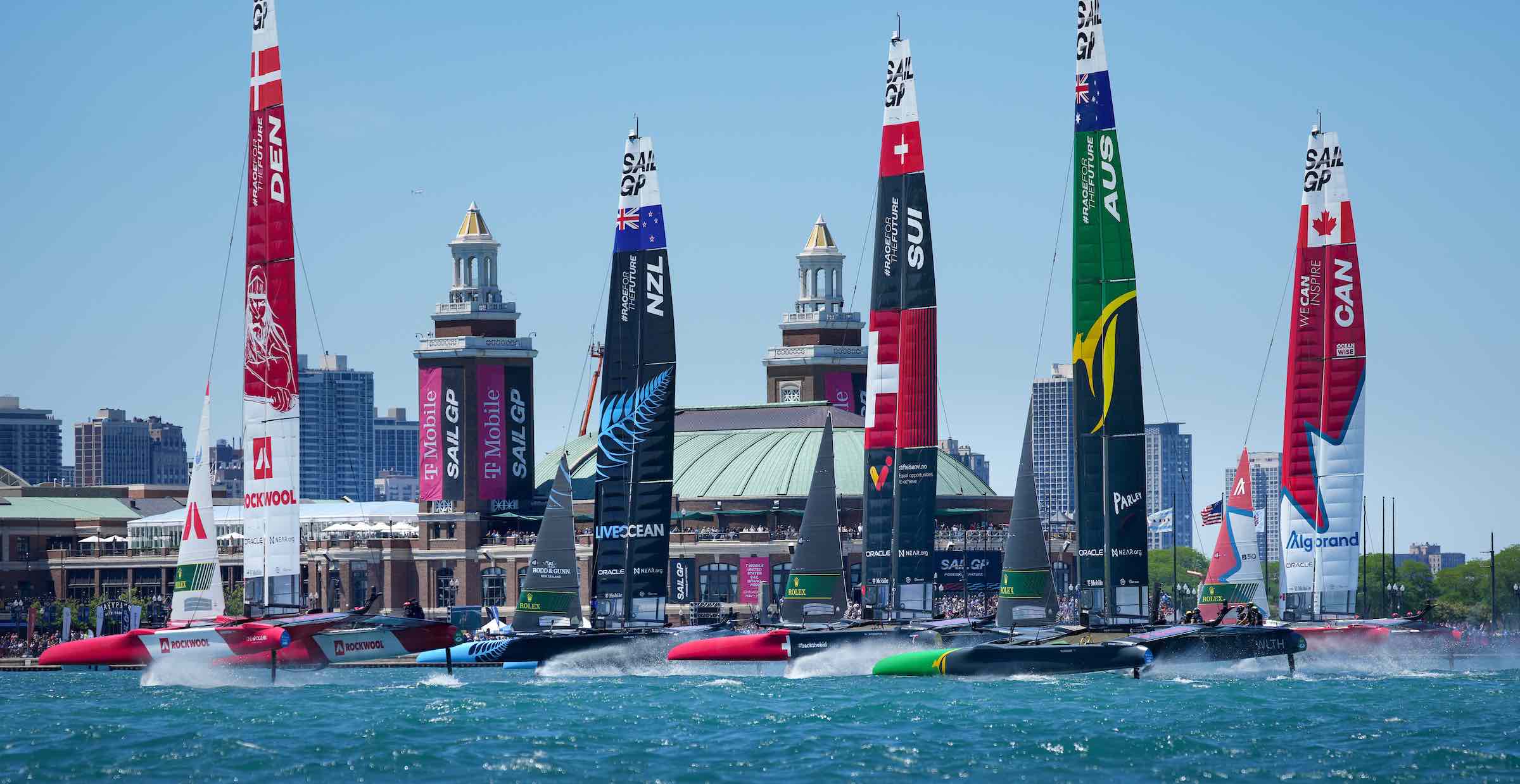 Riding the waves alongside the F50 giants at SailGP Cadiz