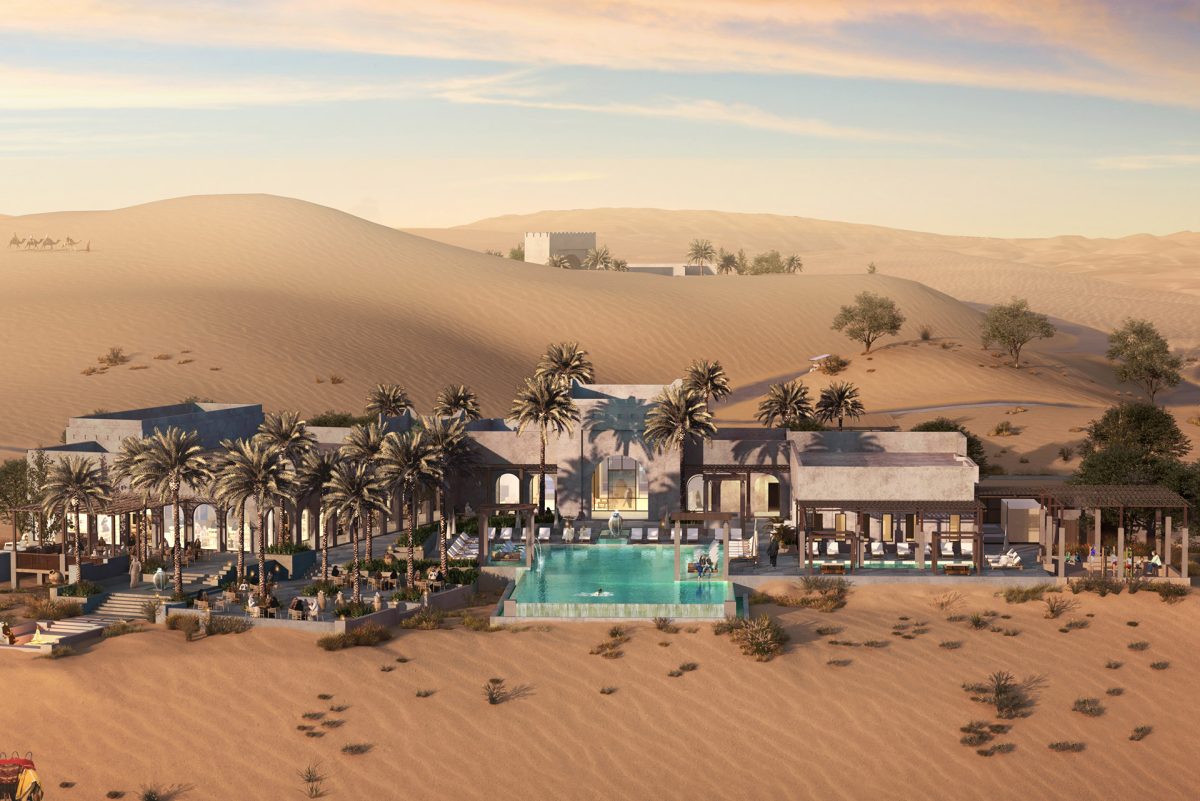 A stunning new desert resort has opened in Liwa