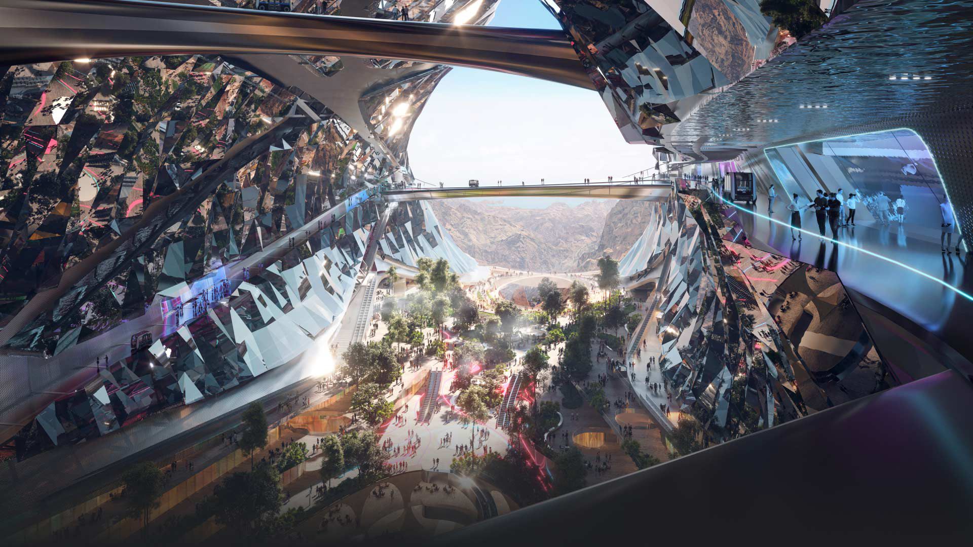 Neom’s The Vault unveils plans for a vertical village