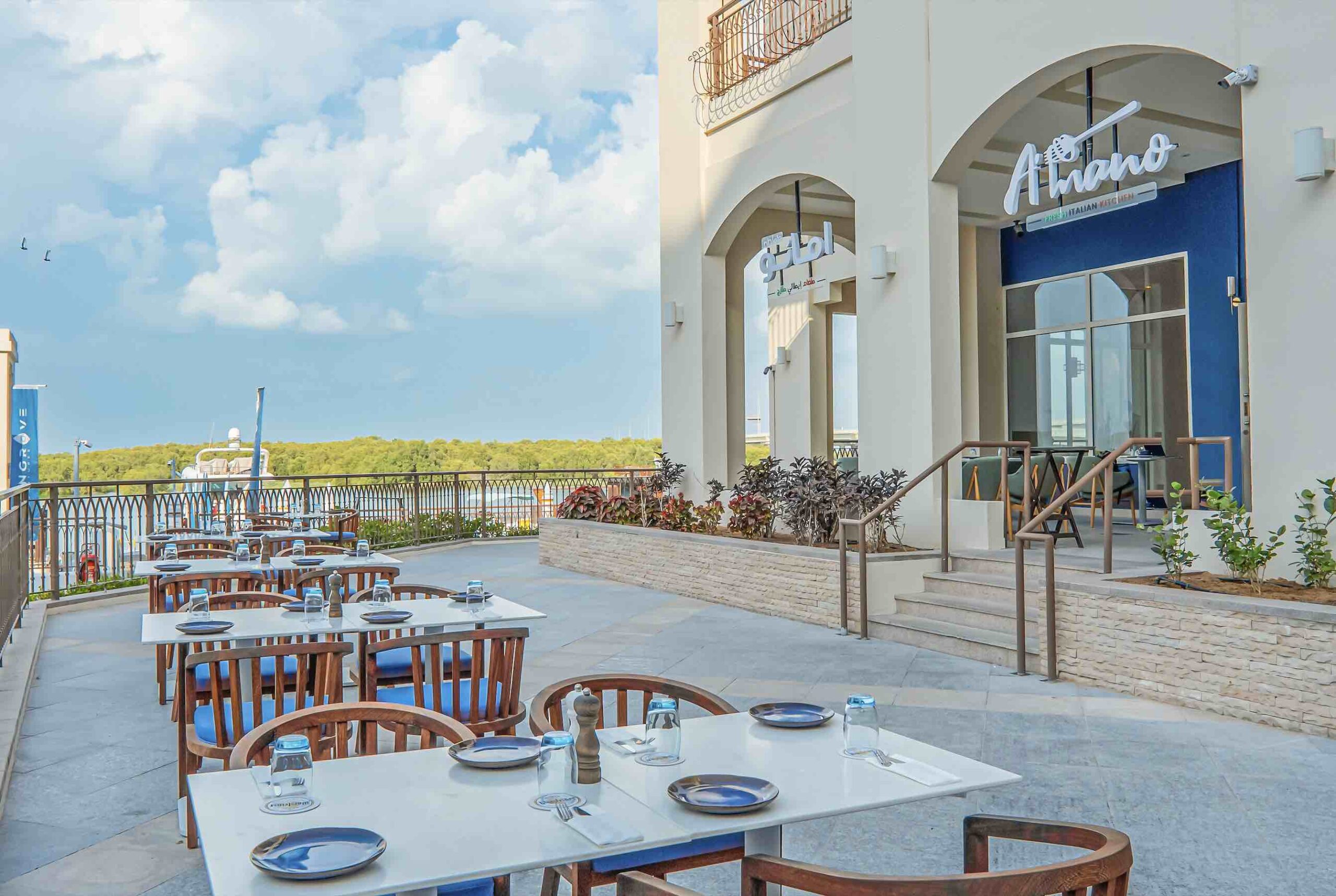 Italian fine dining among the mangroves awaits here