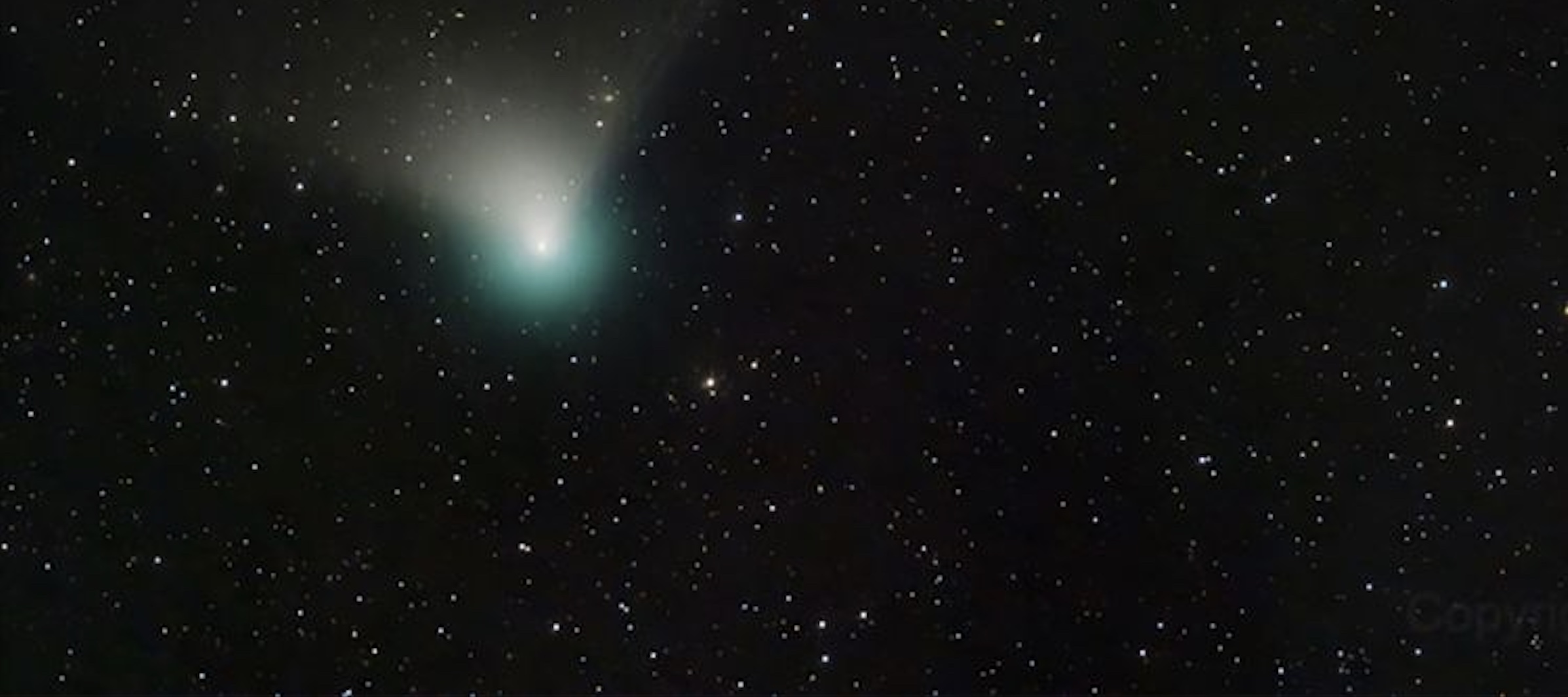 How to see the rare green comet in the UAE