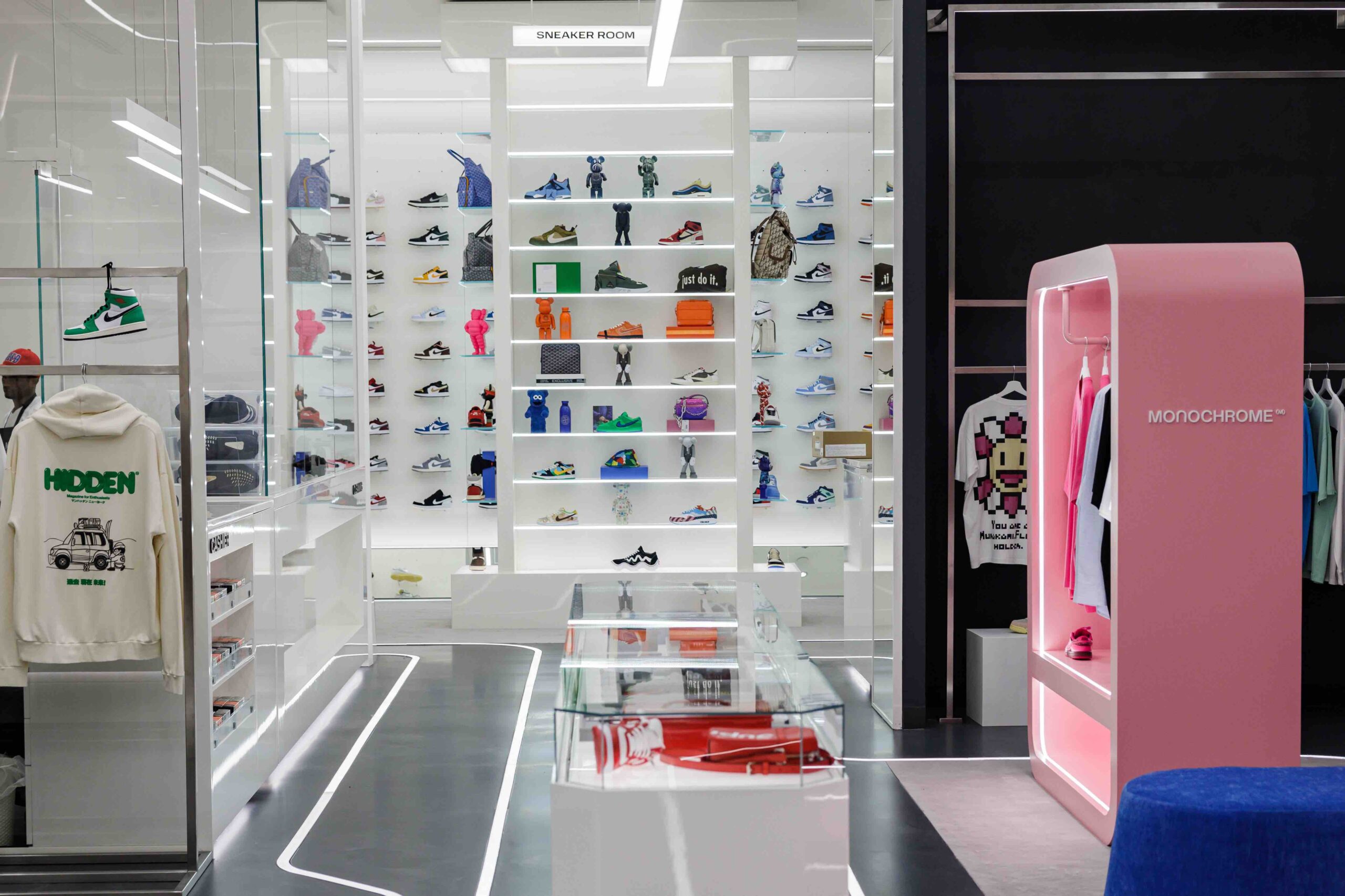 A futuristic concept store has opened in Mall of the Emirates