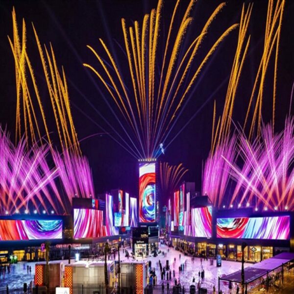 Eid fireworks in Saudi Arabia