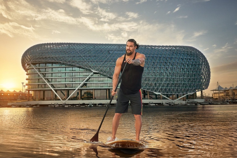 Hollywood superstar Jason Mamoa is the new Yas Island Ambassador