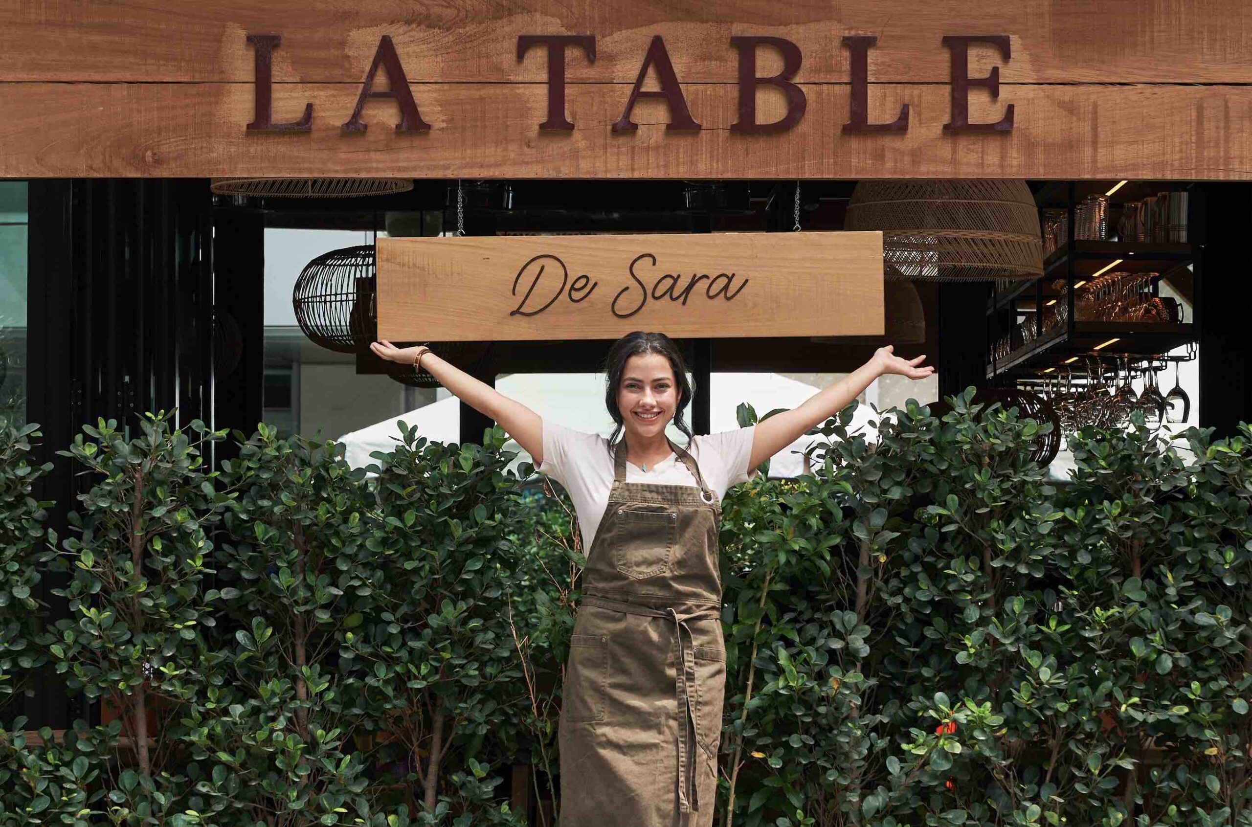 Sara Aqel's stint at La Table Dubai has begun