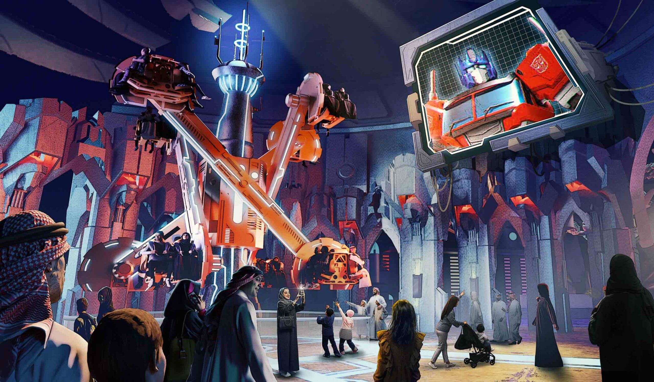 The world's first Transformers entertainment centre is coming to Saudi Arabia