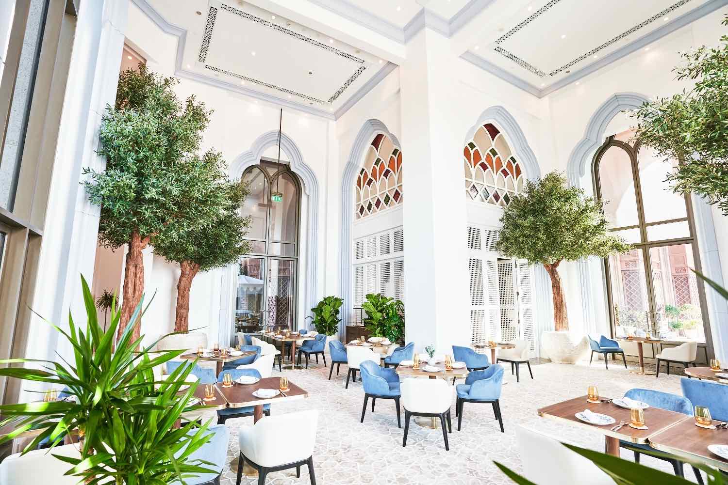 Lebanese Terrace in Emirates Palace Mandarin Oriental opens its doors