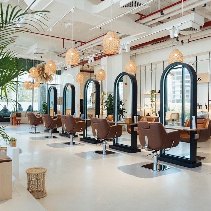 This new salon in Dubai is boho-utifully green