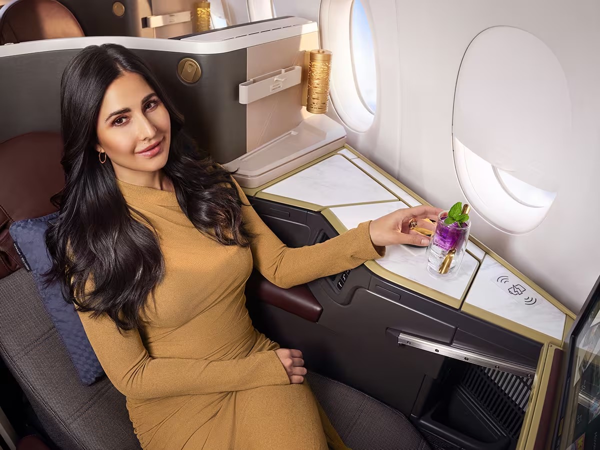 Katrina Kaif rejoins Etihad Airways as the face of luxury travel