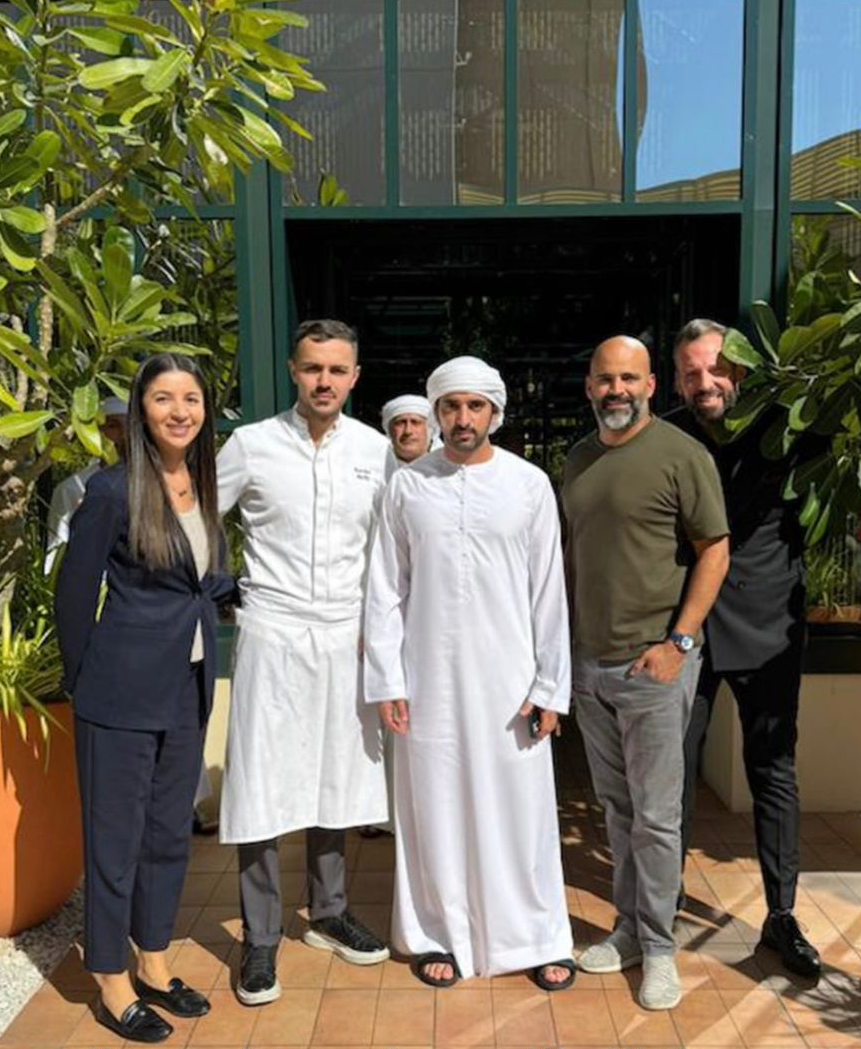 Eugène Eugène restaurant gets the royal nod from Sheikh Hamdan