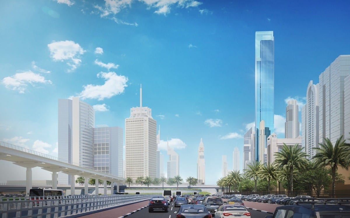 Dubai is set to reach new heights with a vertical mall inside the world's second-tallest tower