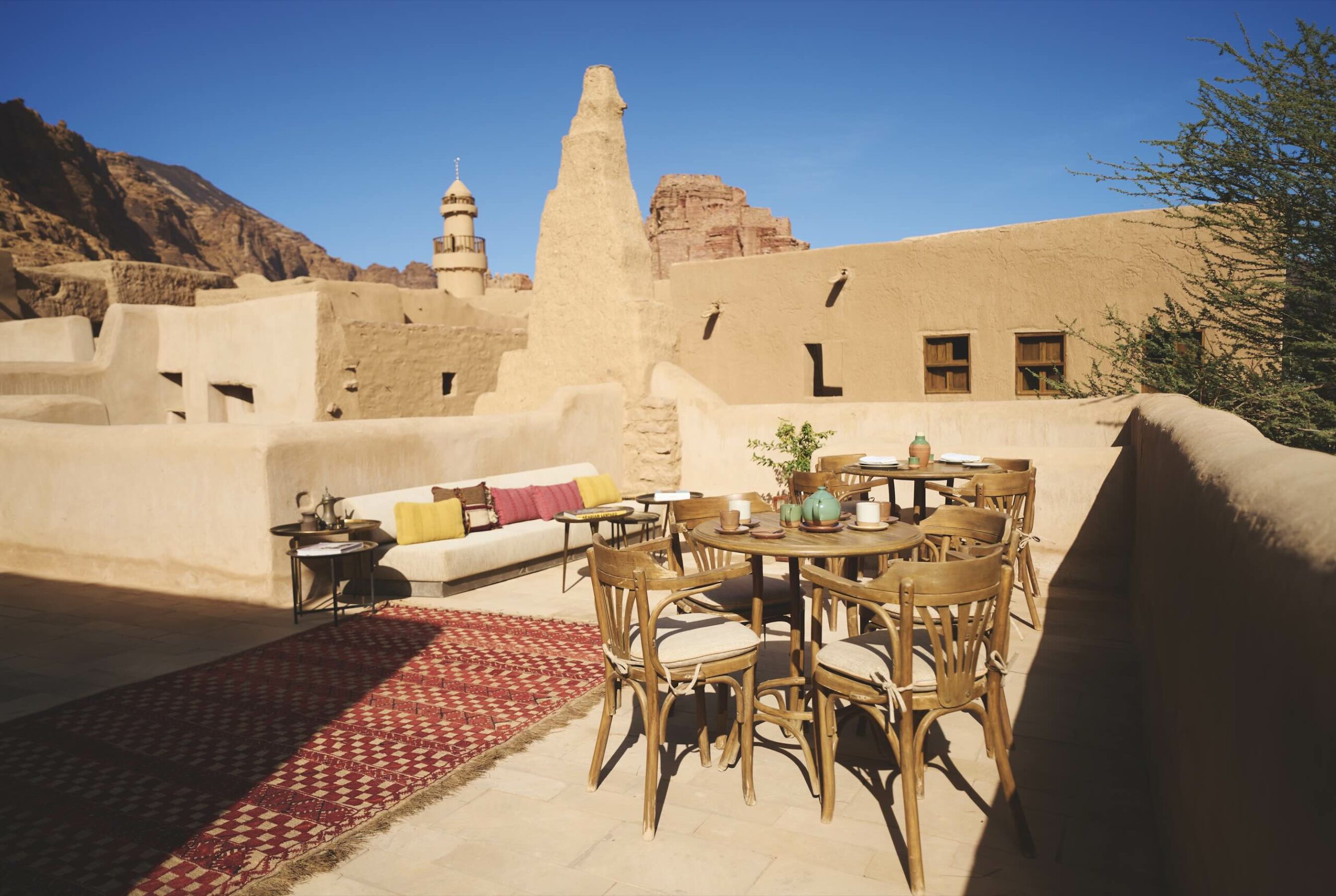 The world’s first earth-built hotel opens in AlUla