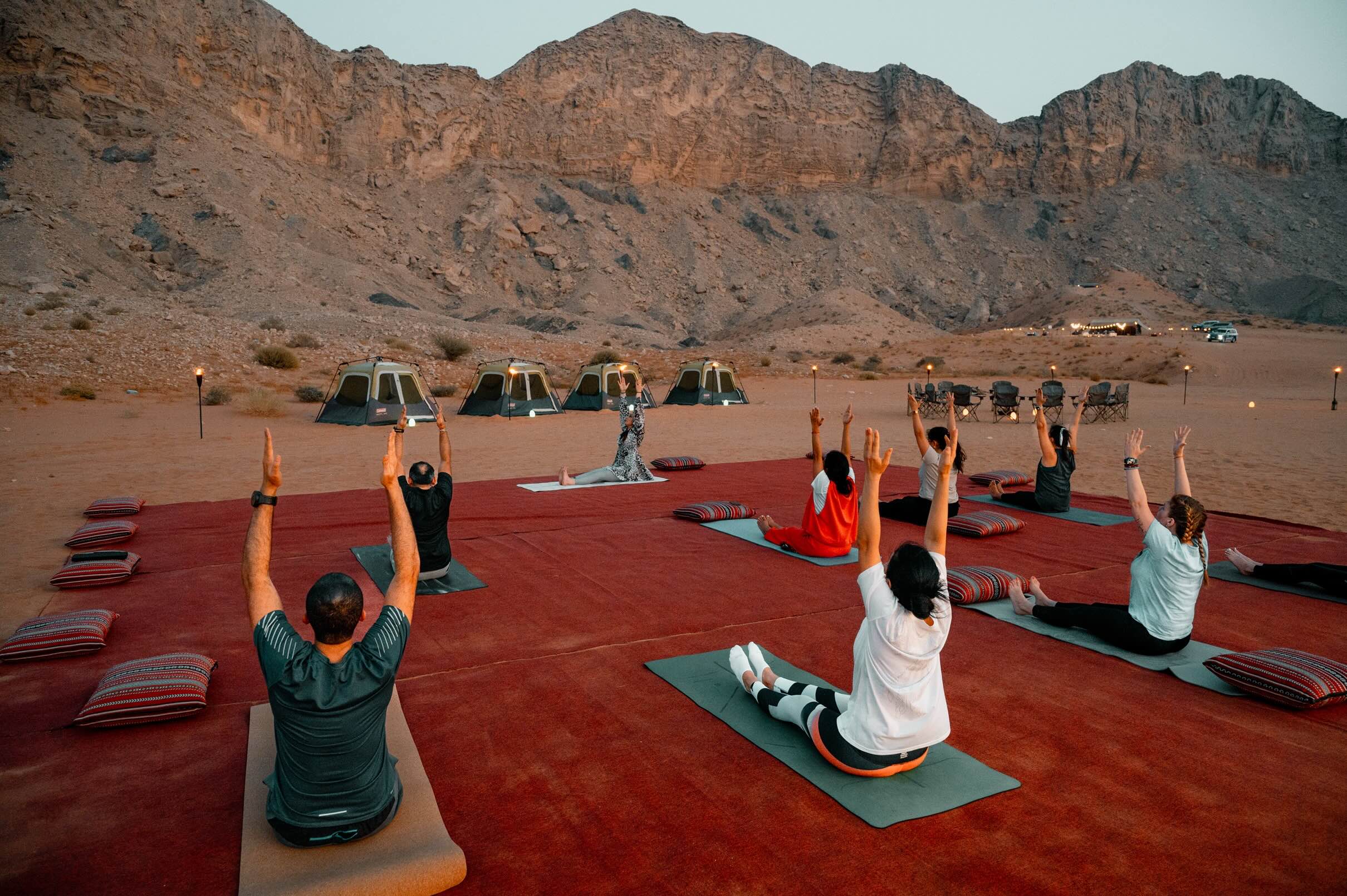 Find your zen at this new yoga retreat in Sharjah’s Mleiha Desert