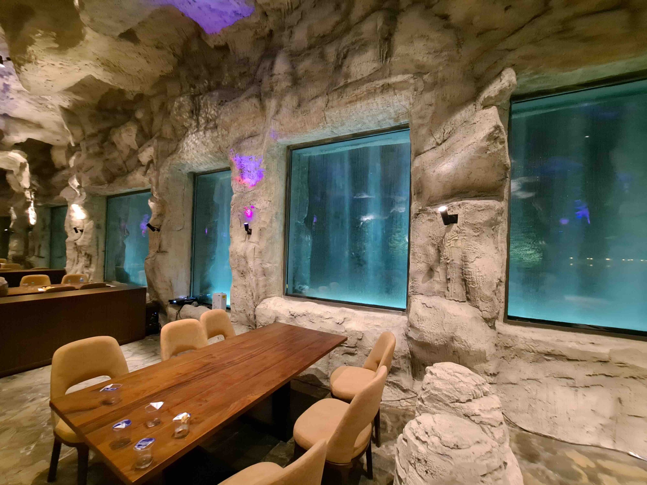 A restaurant has opened inside Khorfakkan Waterfall in Sharjah