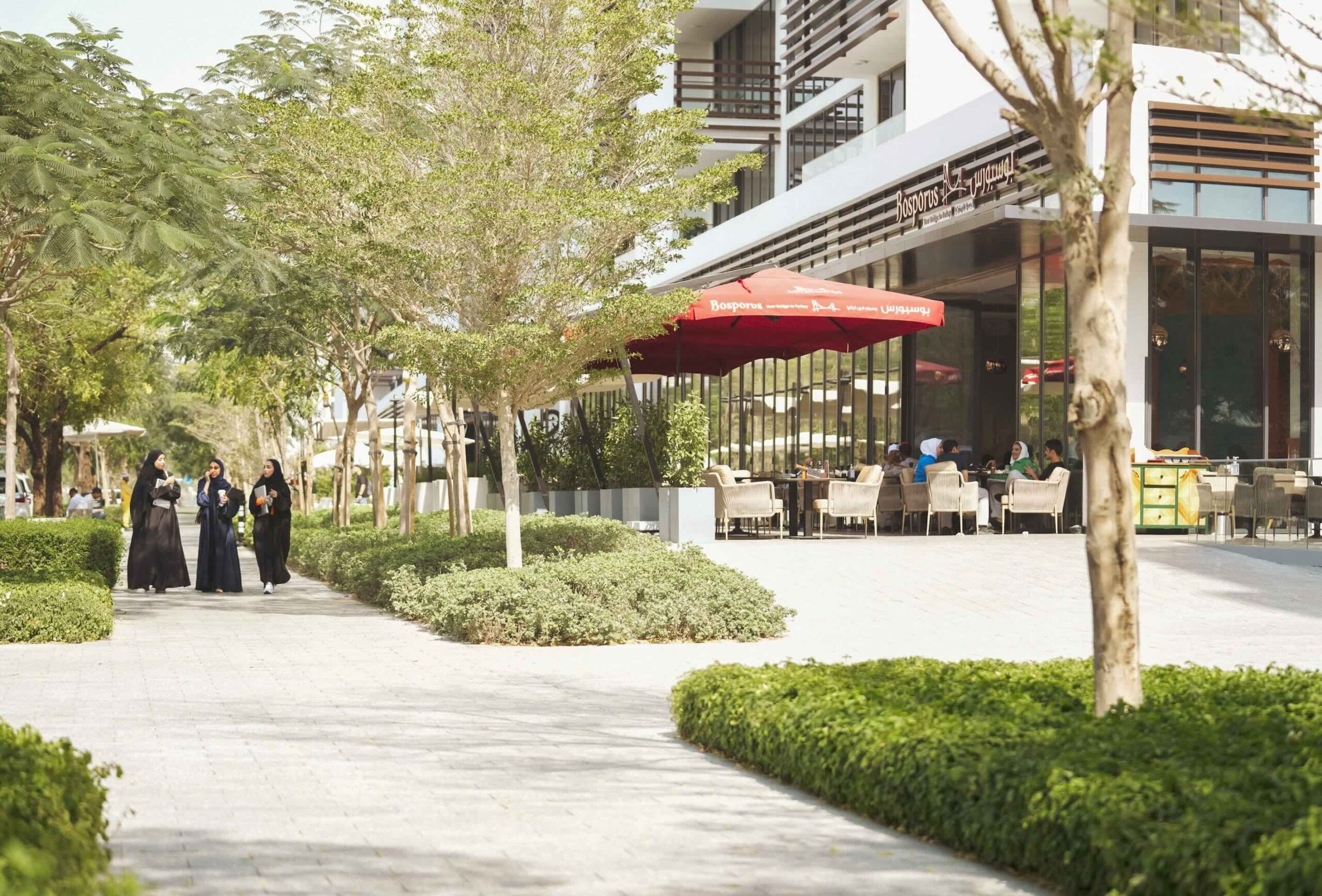 All the dining destinations at East Boulevard in Sharjah