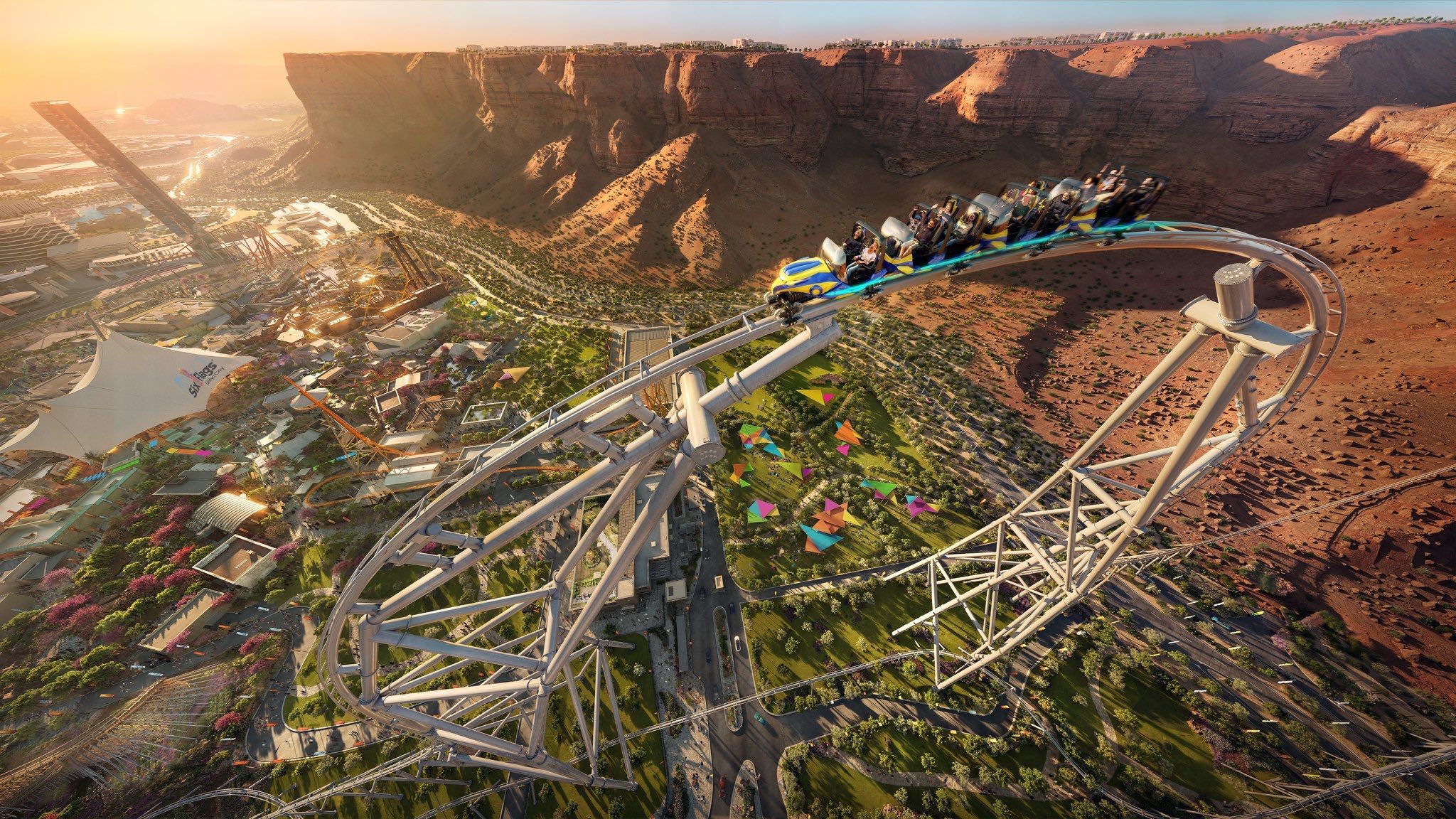 Six Flags Qiddiya theme park eyes 2025 opening