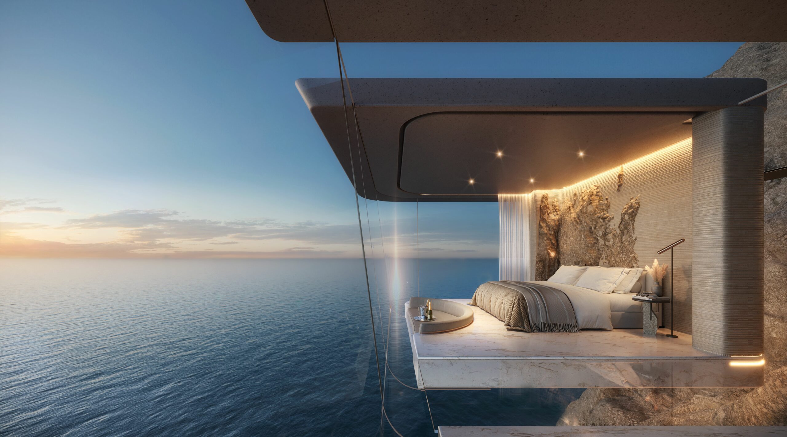 A luxury resort with cliff-hanging nightclub and private pools is coming to Oman