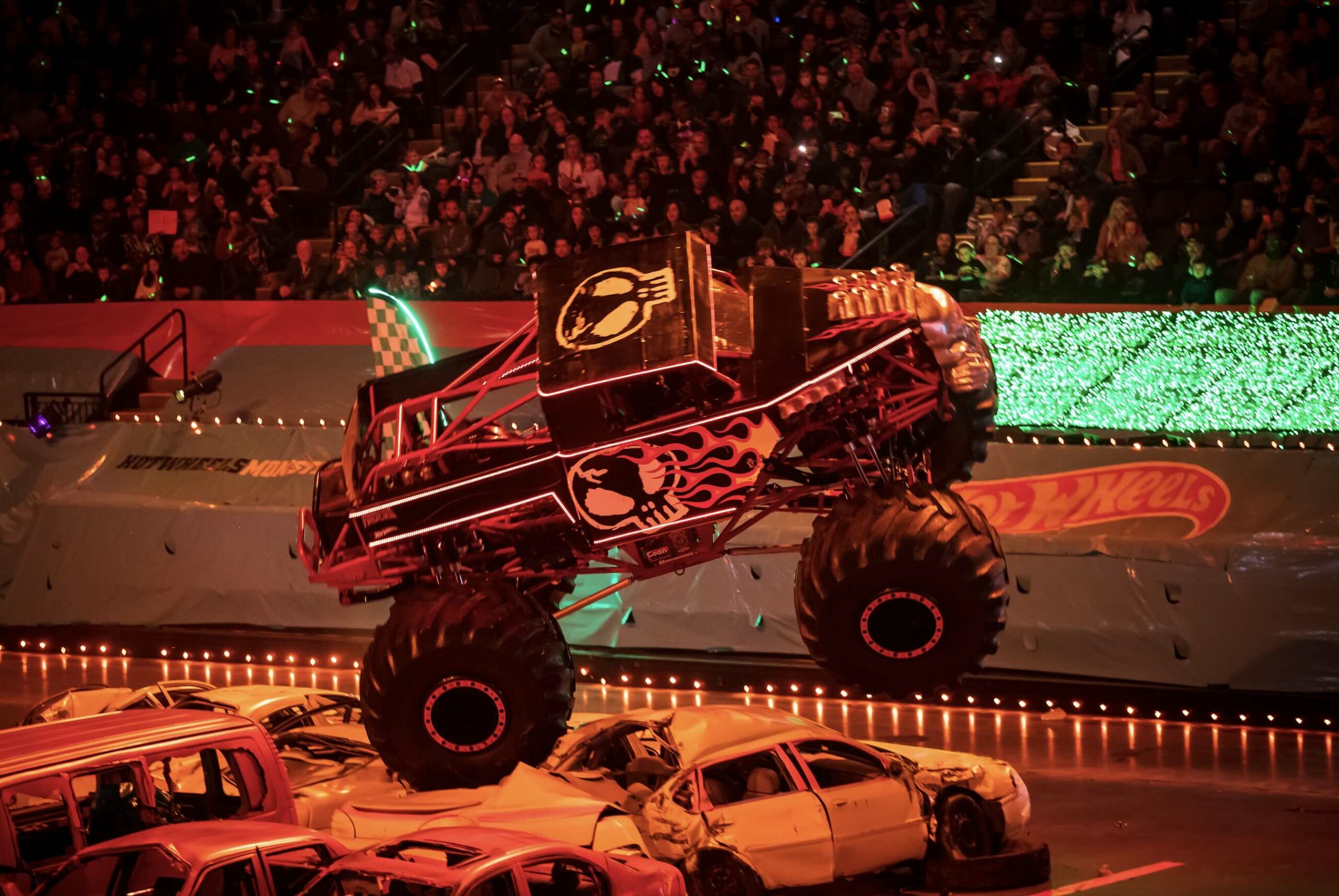 Hot Wheels Monster Trucks Live Glow Party is coming to the capital