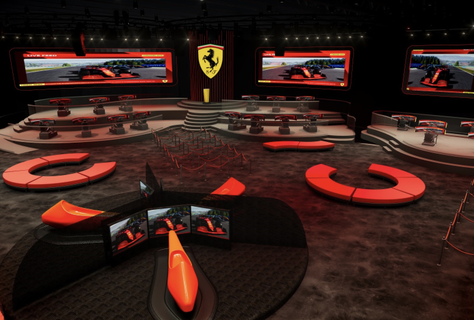 Ferrari World welcomes world’s first-ever Ferrari Esports Arena in Abu Dhabi