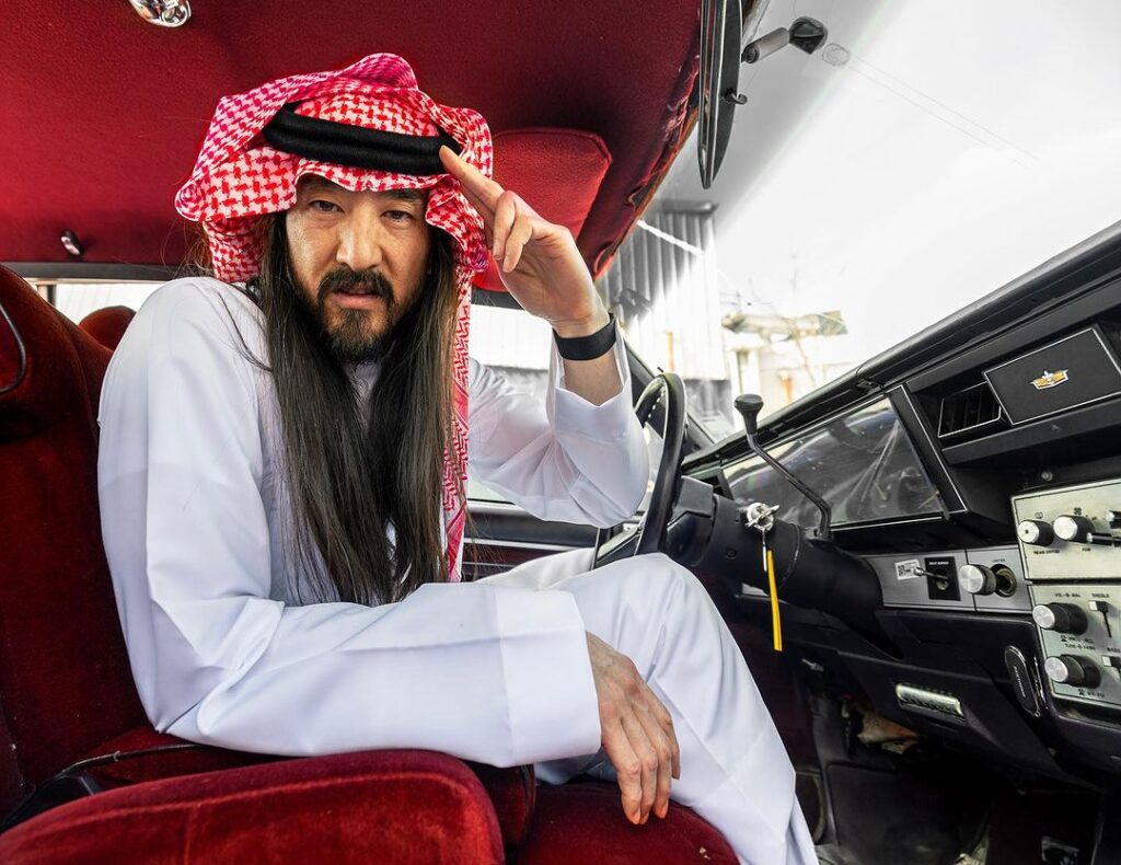 DJ Steve Aoki will perform at the Esports World Cup in Riyadh