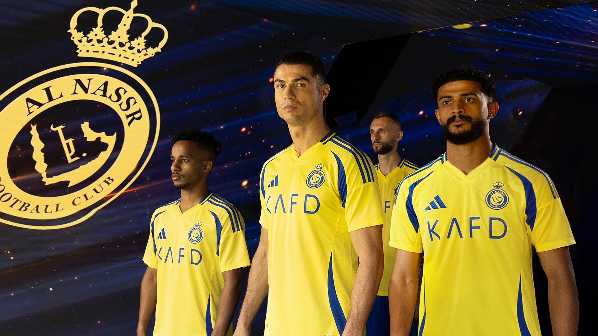 Al Nassr and adidas unveil new football jersey 