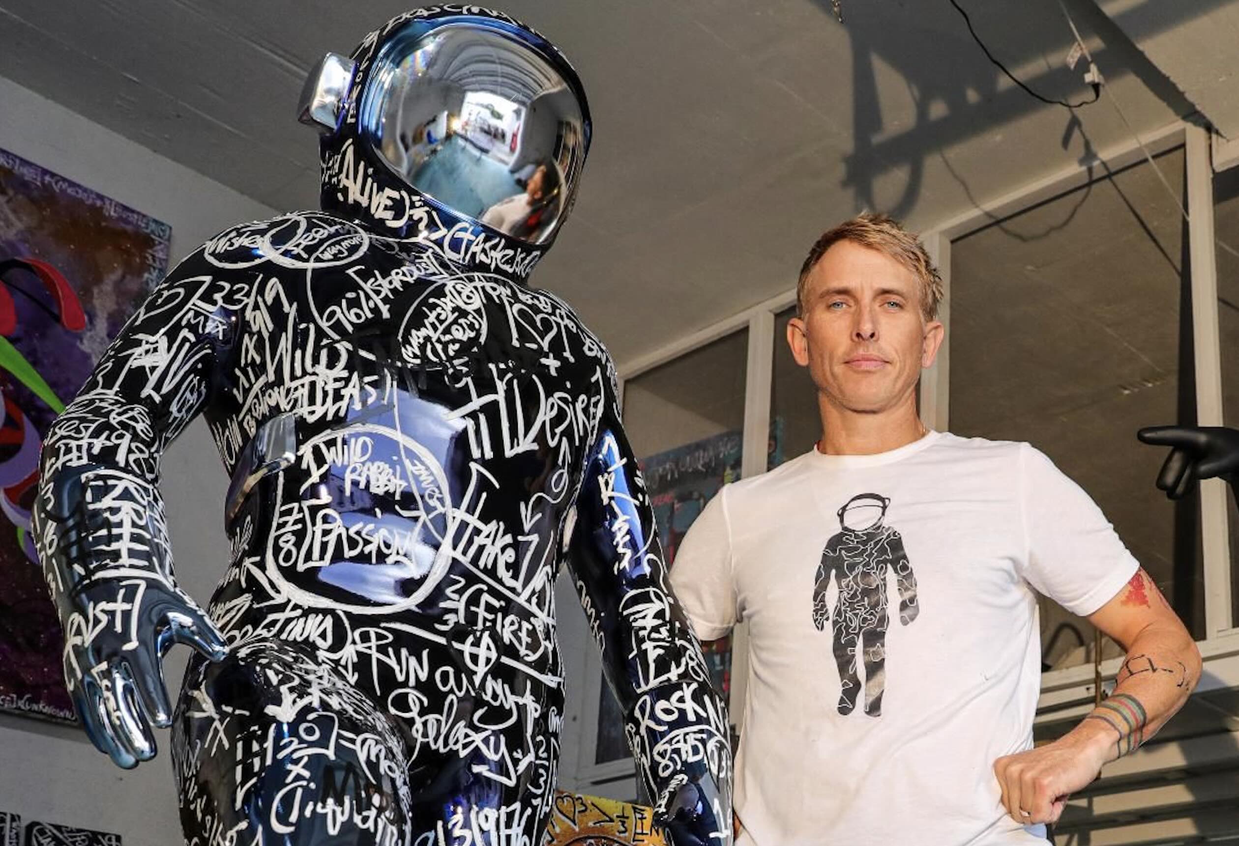 Artist Brendan Murphy on studios, spacemen and Saudi Arabia  