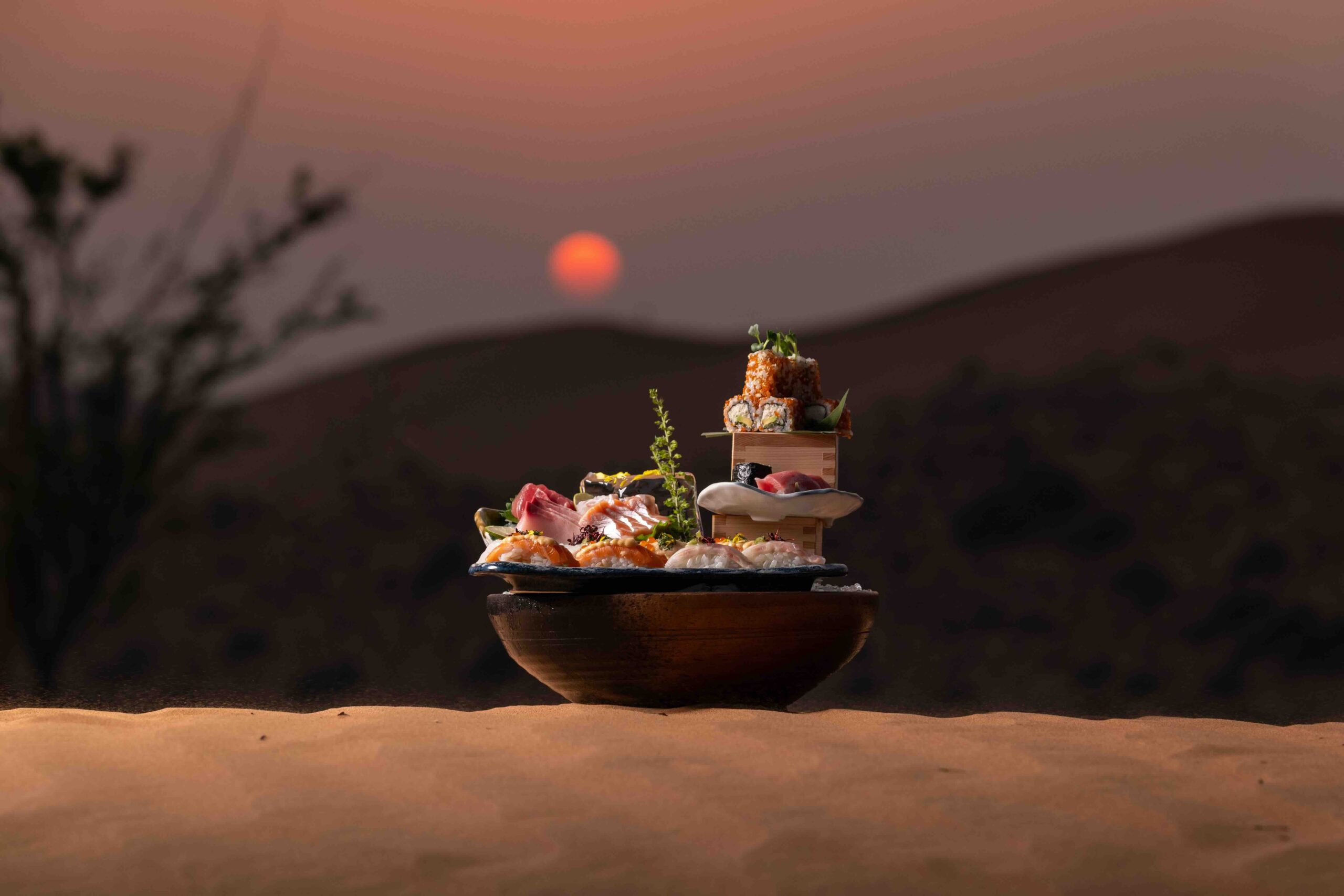 Zuma have opened a pop-up at The Ritz-Carlton Ras Al Khaimah, Al Wadi Desert