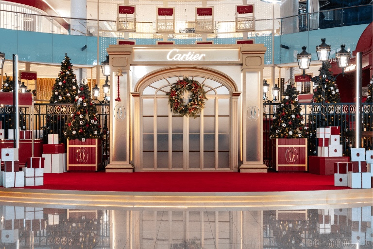 A Cartier Winter Tale has opened in Dubai Mall