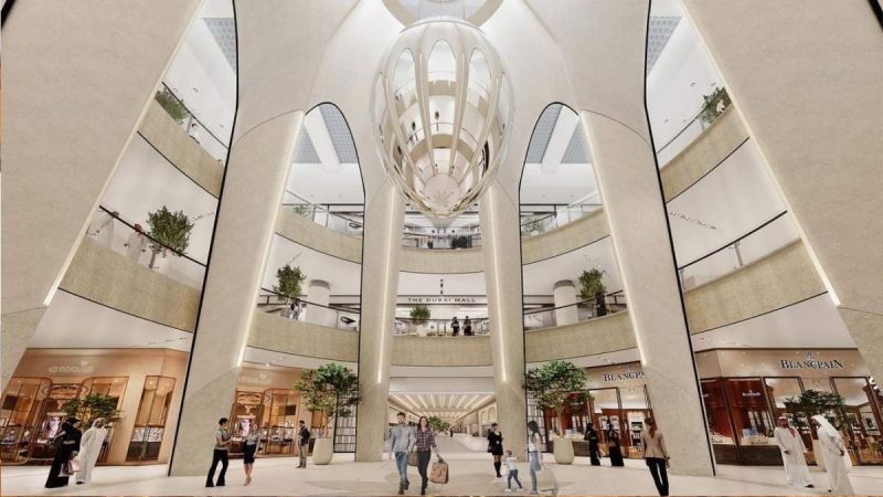 Dubai Mall will open a new retail section at the start of Ramadan