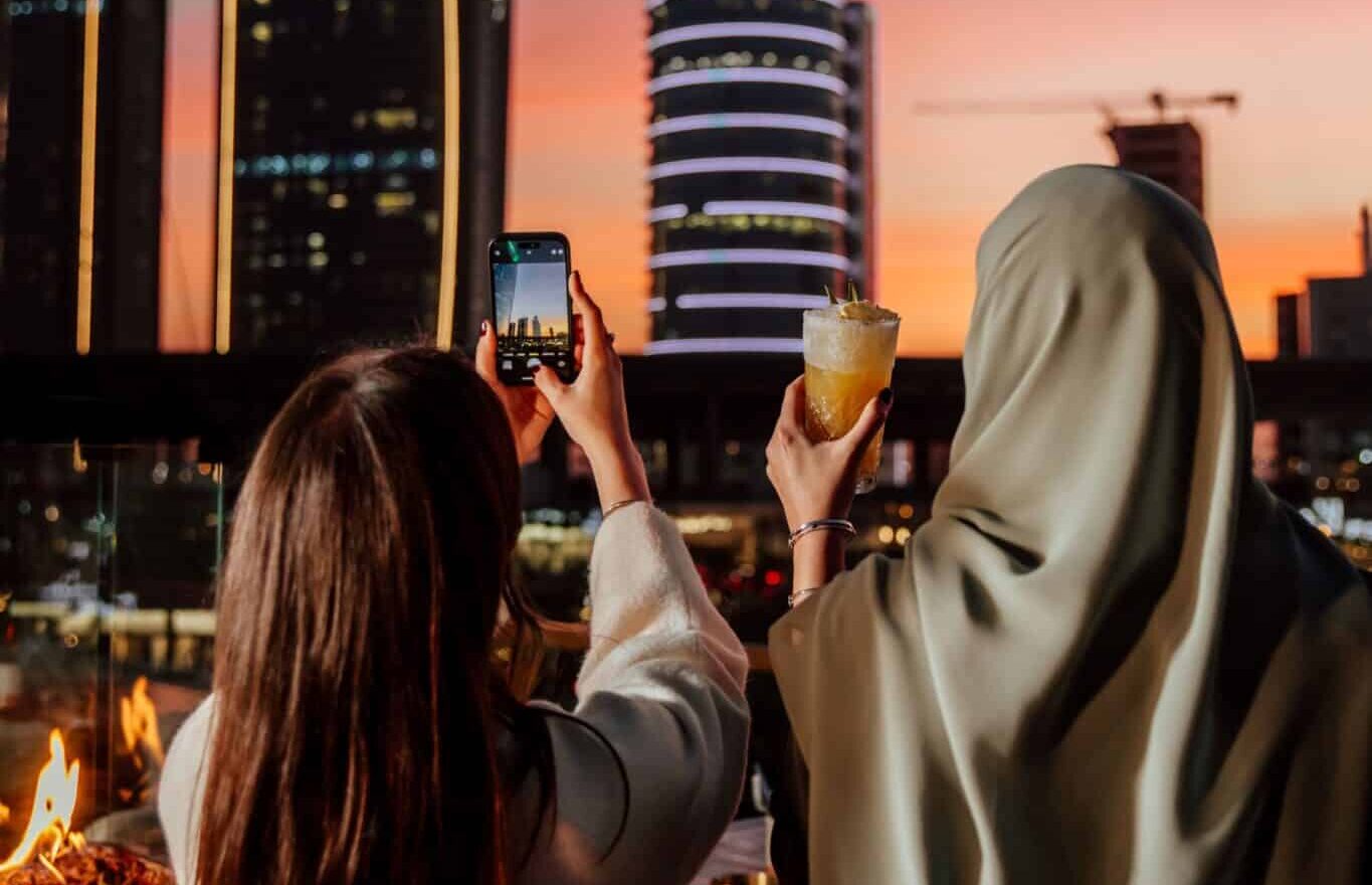 The Roof  serves up skyline views and sunset sips in Riyadh-image